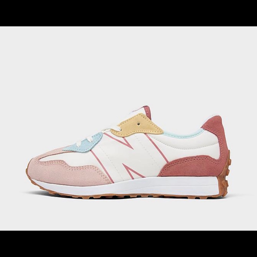 New Balance 327 retro inspired casual tennis shoes